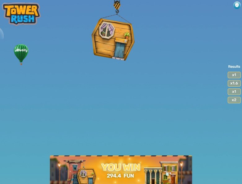 Gains Tower Rush bonus joueurs